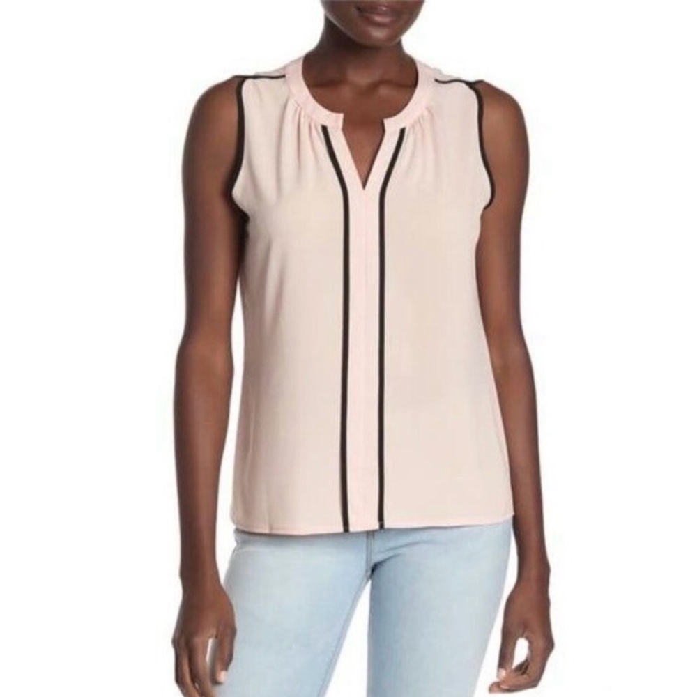 Calvin Klein Light Pink Sleeveless Blouse